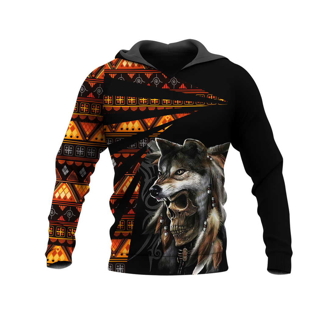 Powwow StoreHD0011893 Pattern Native Pride 3D Hoodie