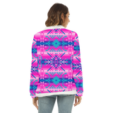 GB-NAT00630 Native American Women's Borg Fleece Sweatshirt