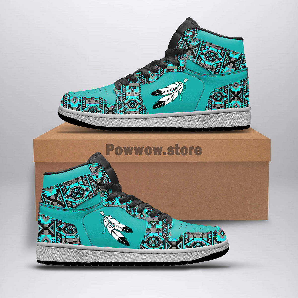 Powwow StoreJDS014 Pattern Native Shoes