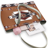 Powwow Storegb nat00012 pattern native american shoulder bag