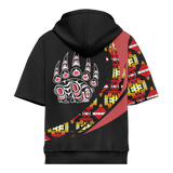 Powwow Storehd0012364 pattern native pride 3d short hoodie