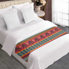 Powwow StoreGBNAT00029 Pattern Native American Bed Runner
