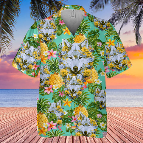GB-HW001010 Tribe Design Native American Hawaiian Shirt 3D