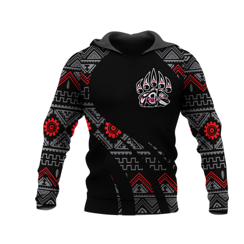 Powwow StoreHD0011697 Pattern Native Pride 3D Hoodie