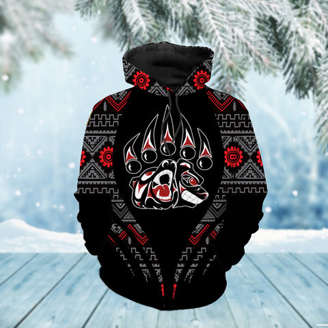 Powwow StoreHD0011647 Pattern Native Pride 3D Hoodie