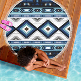 Powwow Storegb nat00528 native american design beach blanket