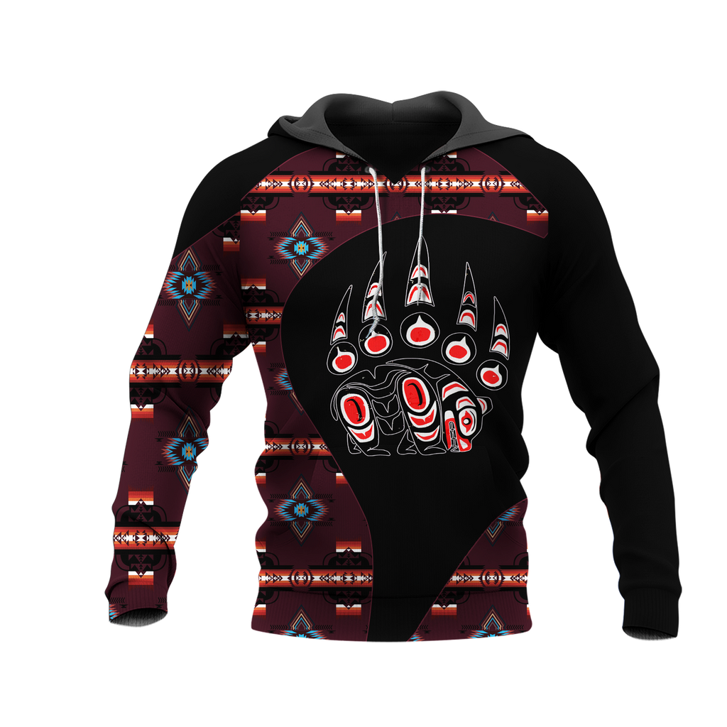 Powwow StoreHD0012474 Pattern Native Pride 3D Hoodie