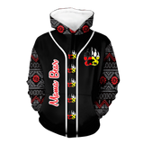 Powwow StoreHD0011923 Pattern Native Pride 3D Hoodie