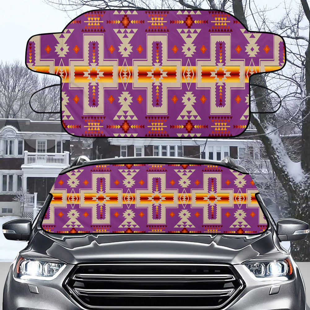 Powwow StoreGBNAT0006207 United Tribes Native Windshield Snow Covers
