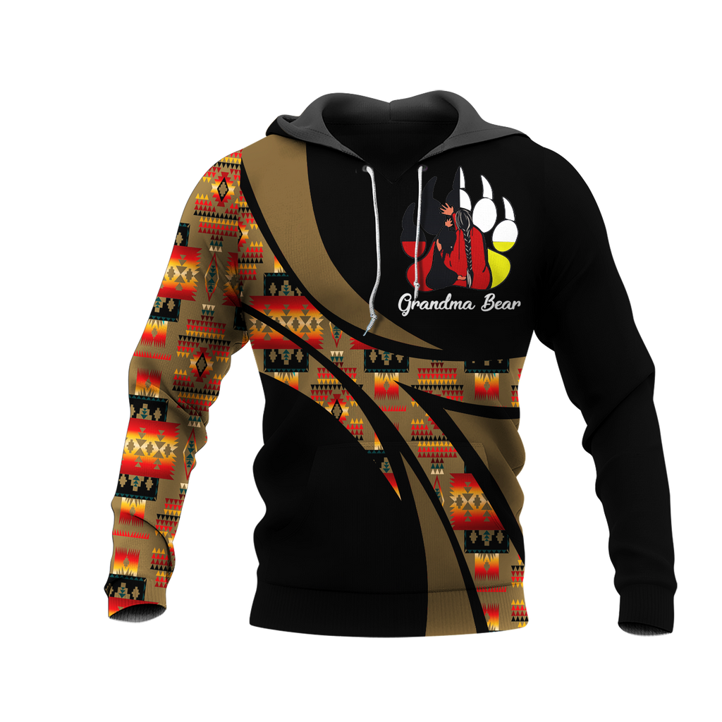 Powwow StoreHD0011839 Pattern Native Pride 3D Hoodie