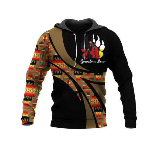 Powwow StoreHD0011839 Pattern Native Pride 3D Hoodie