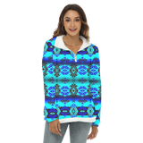 GB-NAT00625 Native American Women's Borg Fleece Sweatshirt