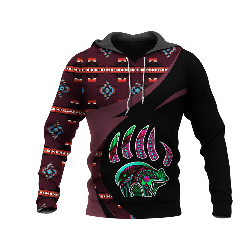 Powwow StoreHD0011277 Pattern Native Pride 3D Hoodie