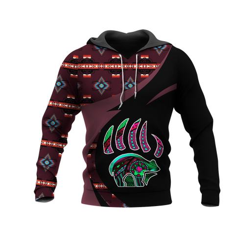 Powwow StoreHD0011277 Pattern Native Pride 3D Hoodie