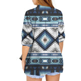 Powwow Storegb nat00656 tribe design native womens long sleeved shirts