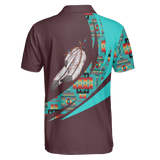 POLO0039 Native American  Polo T-Shirt 3D