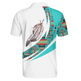 POLO0042 Native American  Polo T-Shirt 3D