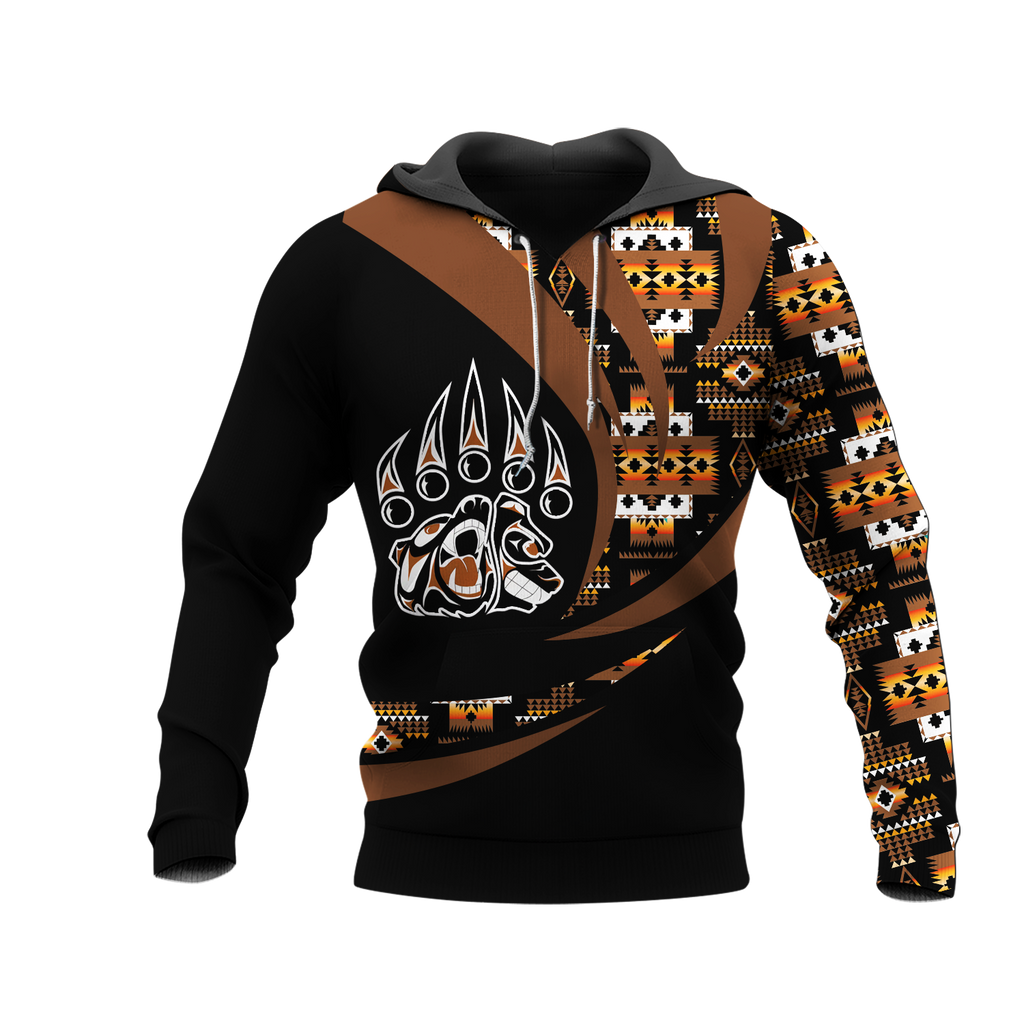 Powwow StoreHD0011975 Pattern Native Pride 3D Hoodie