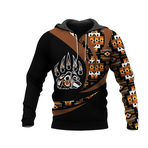 Powwow StoreHD0011975 Pattern Native Pride 3D Hoodie