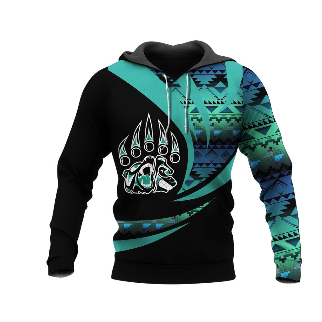 Powwow StoreHD0011981 Pattern Native Pride 3D Hoodie