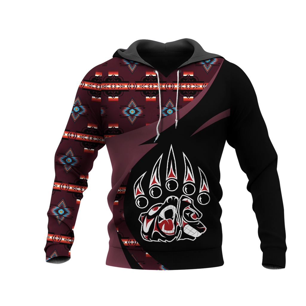 Powwow StoreHD0011278 Pattern Native Pride 3D Hoodie