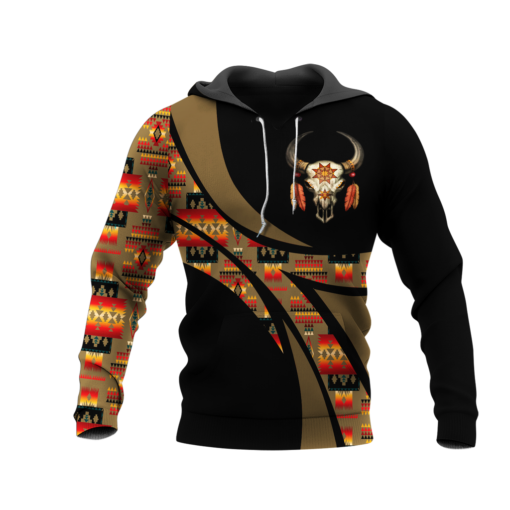 Powwow StoreHD0011841 Pattern Native Pride 3D Hoodie