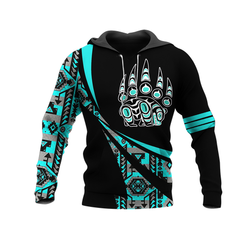 Powwow StoreHD0012049 Pattern Native Pride 3D Hoodie