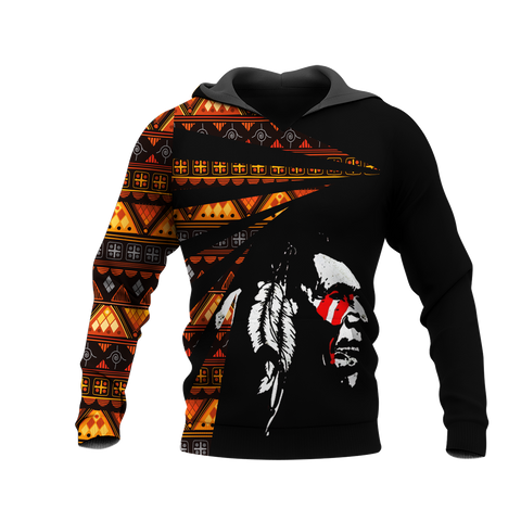 Powwow StoreHD0011895 Pattern Native Pride 3D Hoodie