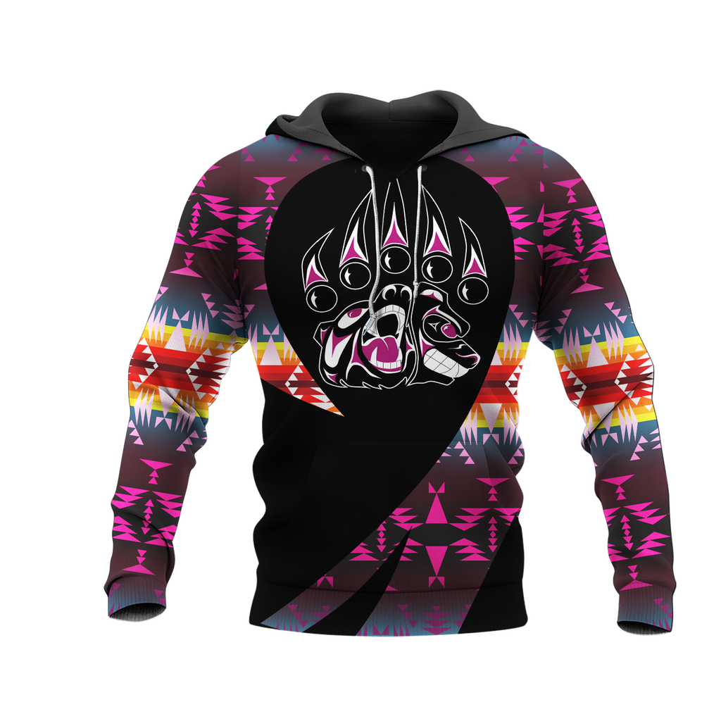 Powwow StoreHD0011622 Pattern Native Pride 3D Hoodie