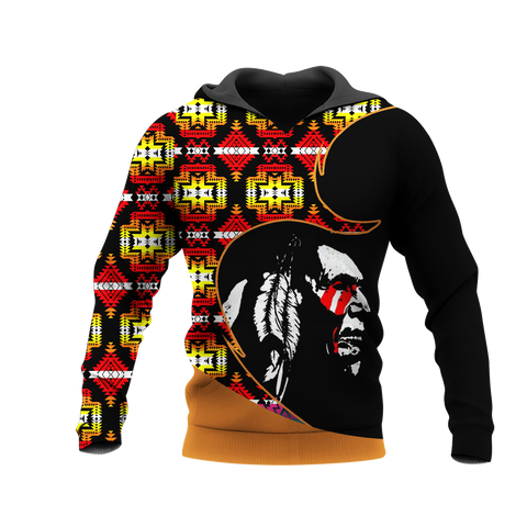 Powwow StoreHD0011210 Pattern Native Pride 3D Hoodie