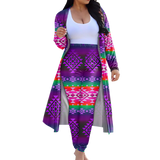 Powwow Storegb nat00680 04 tribe design native american cardigan coat long pant set