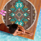 Powwow Storegb nat00538 01 native american design beach blanket