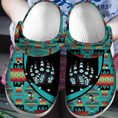 CRC0003 Pattern Native American  Crocs Clogs Shoes