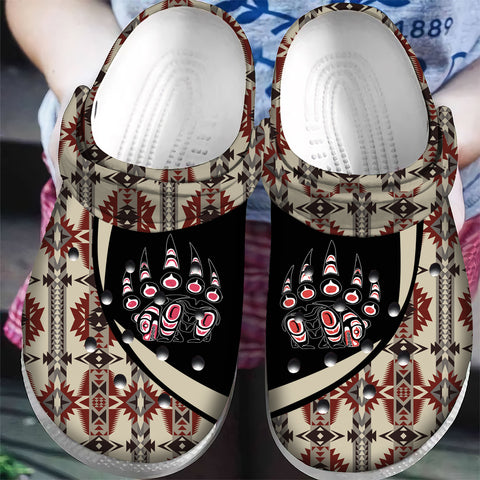 CRC0006 Pattern Native American  Crocs Clogs Shoes
