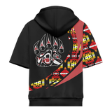 Powwow Storehd0012366 pattern native pride 3d short hoodie