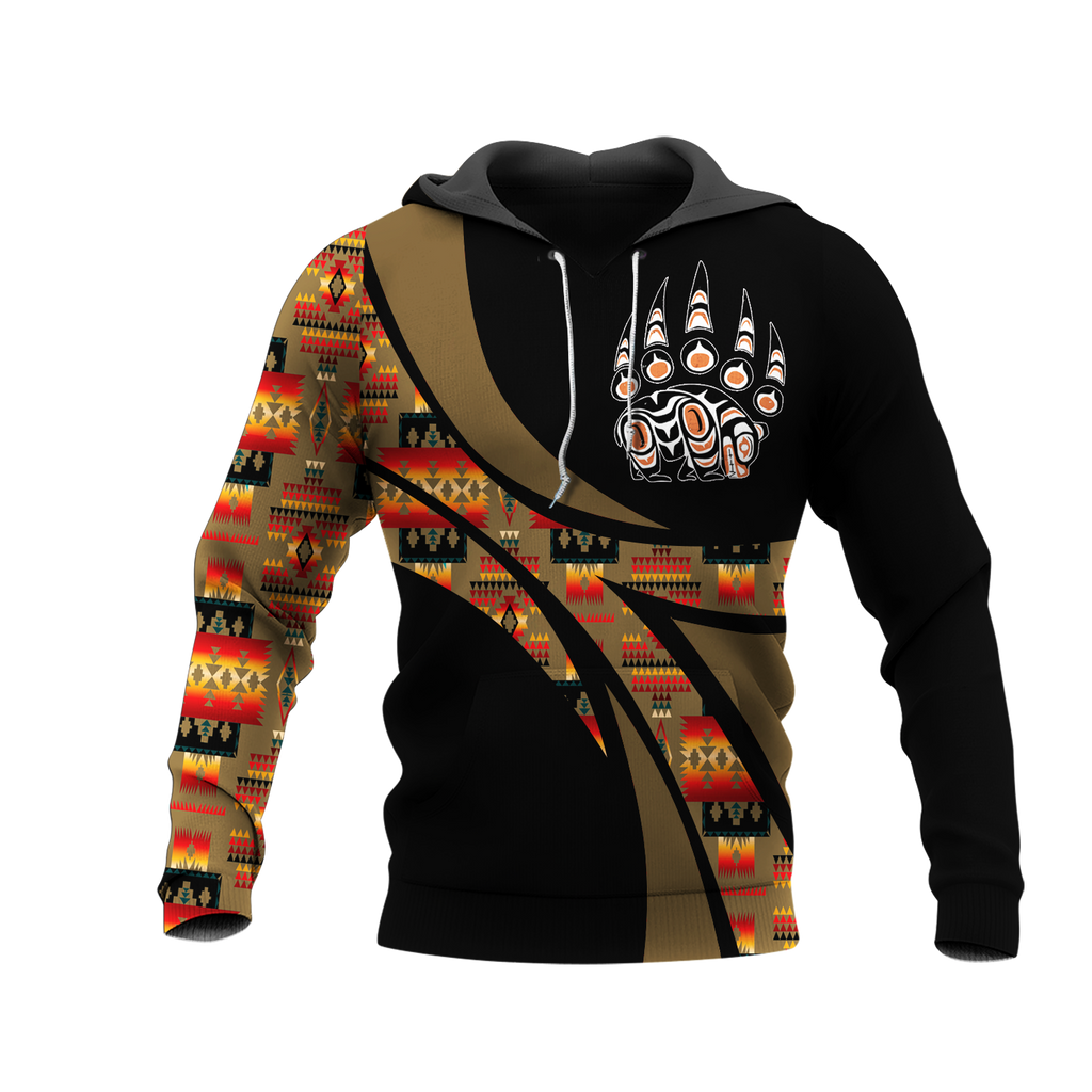 Powwow StoreHD0011842 Pattern Native Pride 3D Hoodie