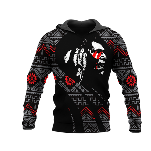 Powwow StoreHD0011699 Pattern Native Pride 3D Hoodie