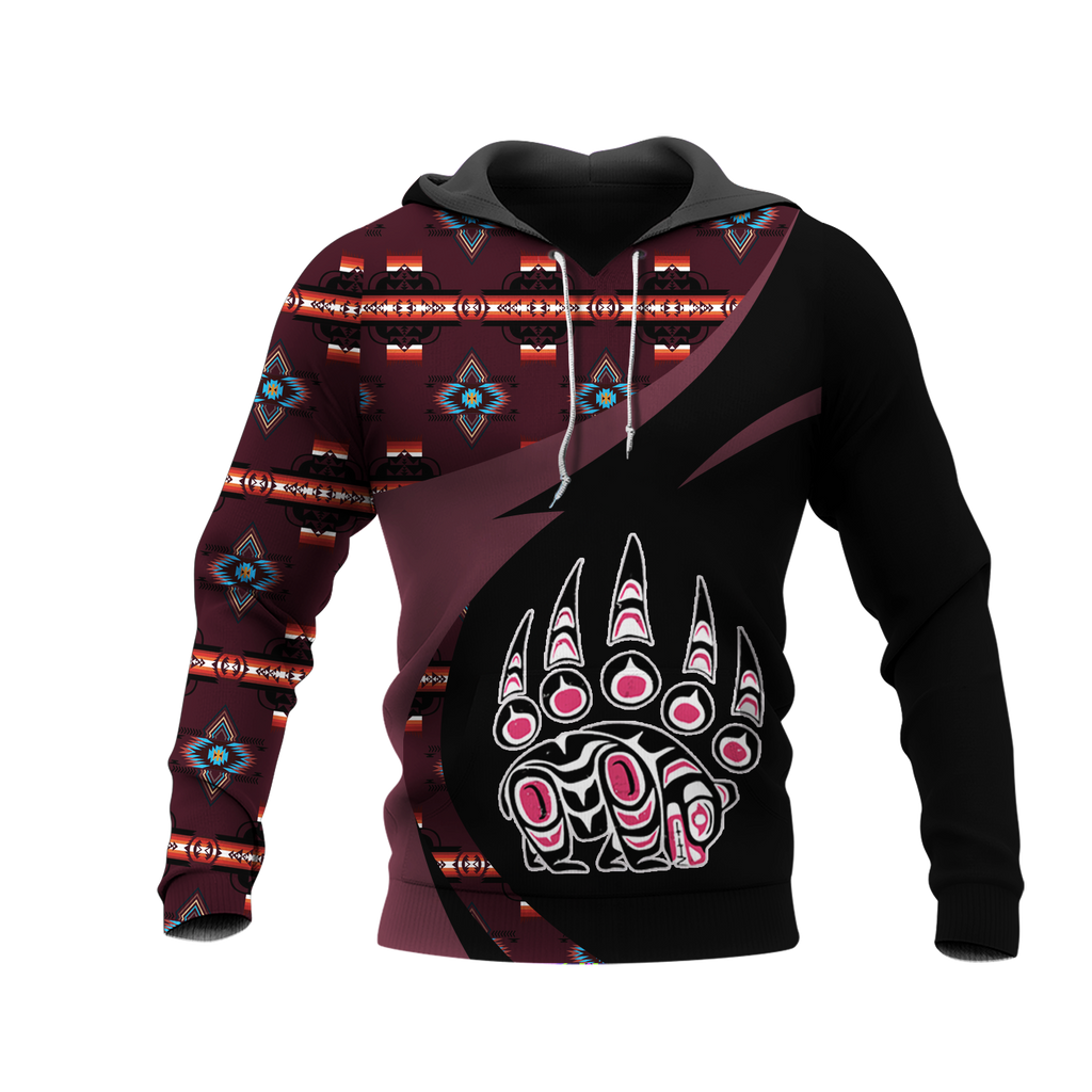 Powwow StoreHD0011279 Pattern Native Pride 3D Hoodie