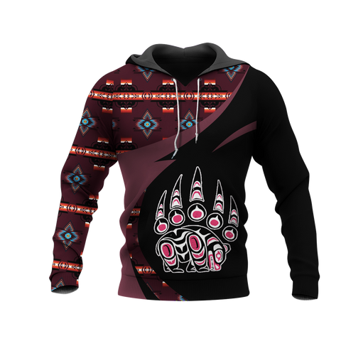 Powwow StoreHD0011279 Pattern Native Pride 3D Hoodie