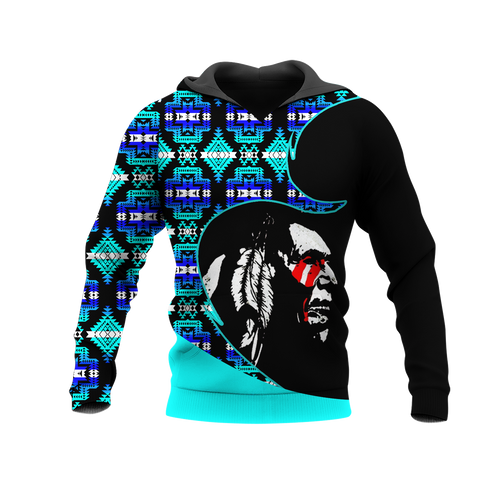 Powwow StoreHD0011211 Pattern Native Pride 3D Hoodie