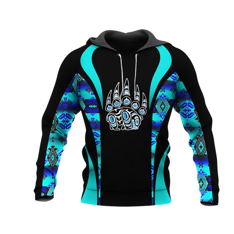 Powwow StoreHD0011546 Pattern Native Pride 3D Hoodie