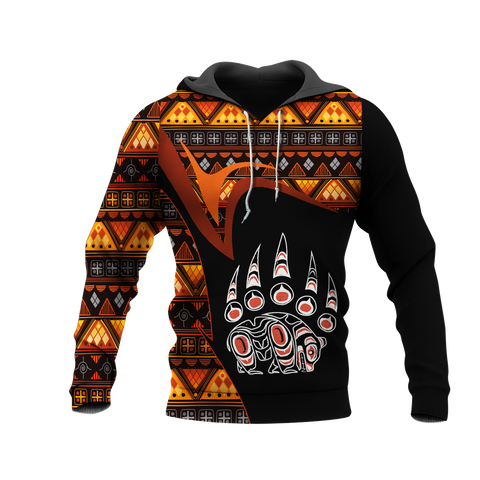 Powwow StoreHD0011529 Pattern Native Pride 3D Hoodie