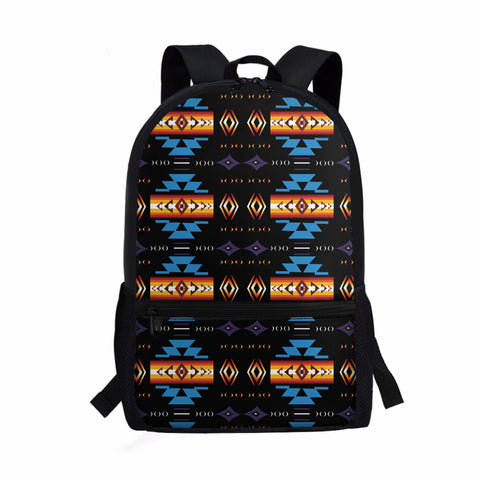 Powwow StoreGBNAT00363 Pattern Native American Backpack