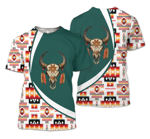 TS00148  Pattern Native American Unisex 3D T-Shirt