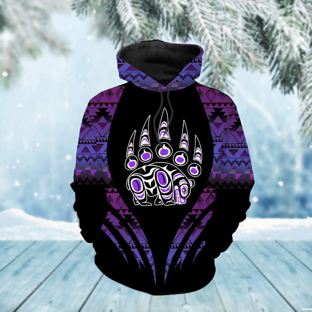 Powwow StoreHD0011650 Pattern Native Pride 3D Hoodie