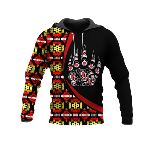 Powwow StoreHD0011597 Pattern Native Pride 3D Hoodie