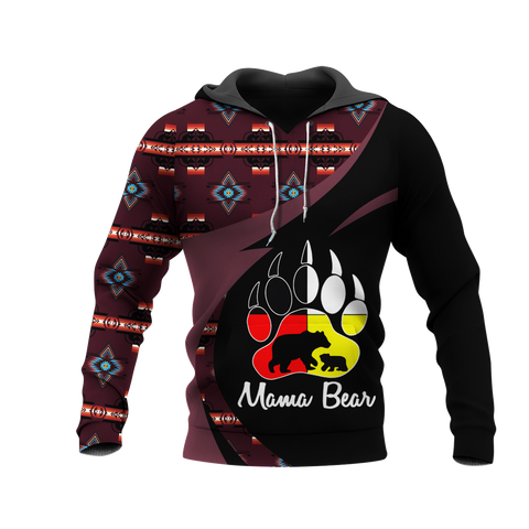 Powwow StoreHD0011280 Pattern Native Pride 3D Hoodie