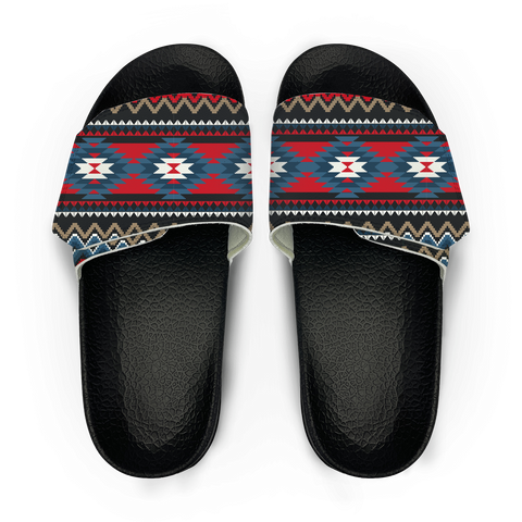 GB-NAT00529 Pattern Native American Magic Sticker Slippers