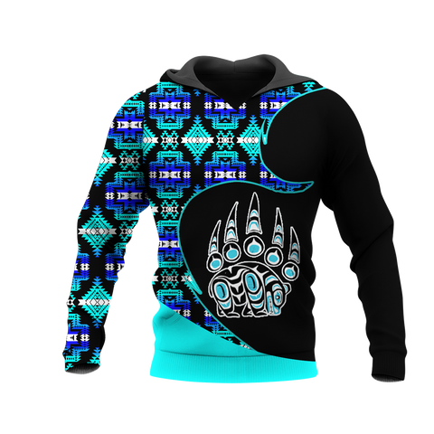 Powwow StoreHD0011212 Pattern Native Pride 3D Hoodie