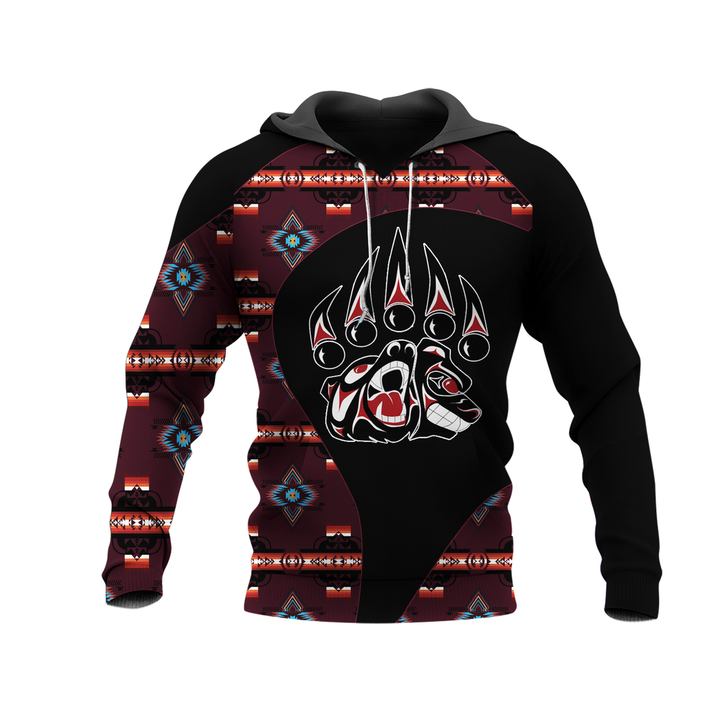 Powwow StoreHD0012477 Pattern Native Pride 3D Hoodie